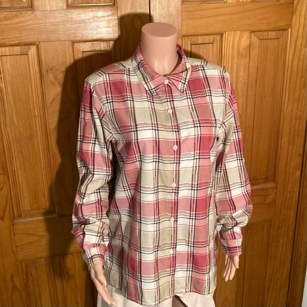 NWOT Vintage Alfred Dunner Top Blouse Size 16 - Picture 4 of 11